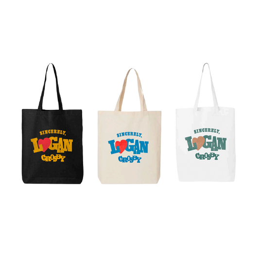 Sincerely, Logan Crosby Tote