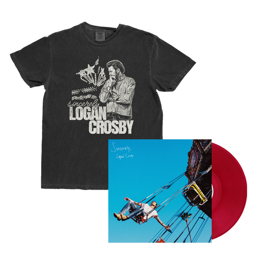 (PRE-ORDER) Signed Sincerely, Vinyl + T-Shirt Bundle